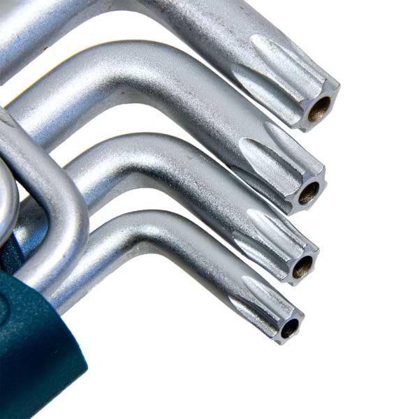 Фото - Набір шестигранних ключів Bosch 9 шт. (1.600.A01.TH4)