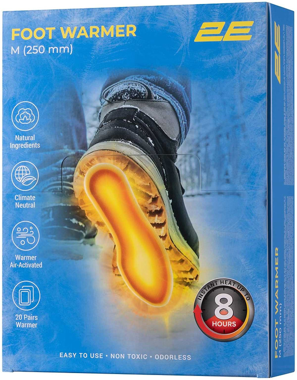 Фото - Хімічна грілка для ніг 2E M (2E-NAFW8M-DB)