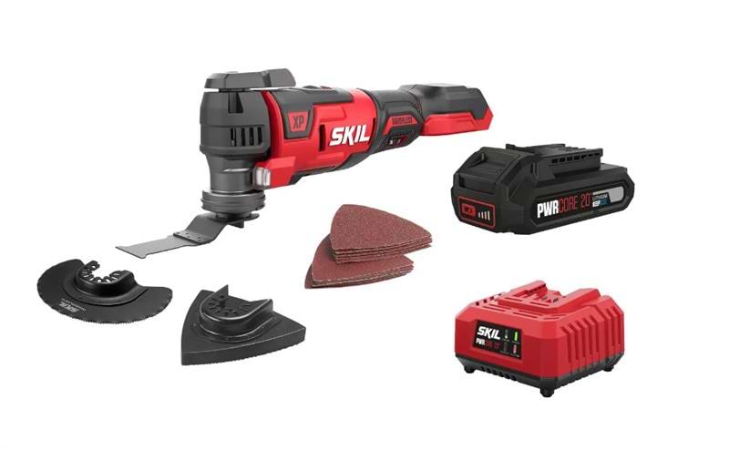 Фото - Багатофоункціональний інструмент Skil 3650 CB XP 20В (MF1E3650CB+BC1E3110AA)