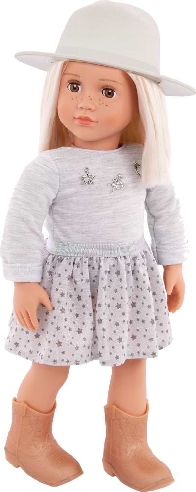 Фото - Кукла Our Generation Эбигейл в плиссированной юбке и шапке 46 см (BD31533Z)