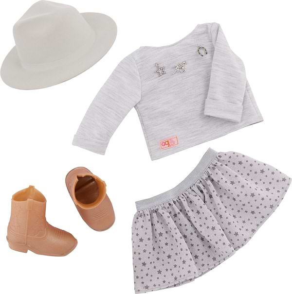 Фото - Кукла Our Generation Эбигейл в плиссированной юбке и шапке 46 см (BD31533Z)