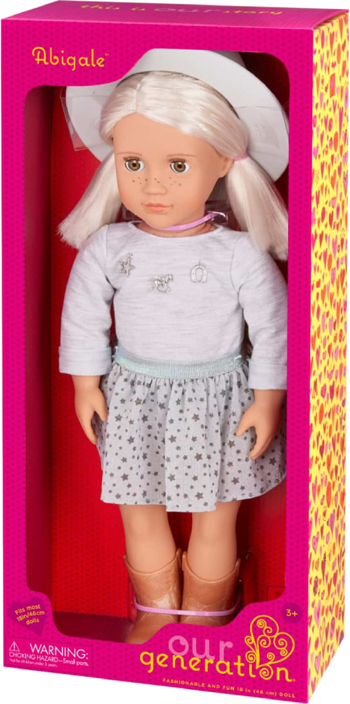 Фото - Кукла Our Generation Эбигейл в плиссированной юбке и шапке 46 см (BD31533Z)