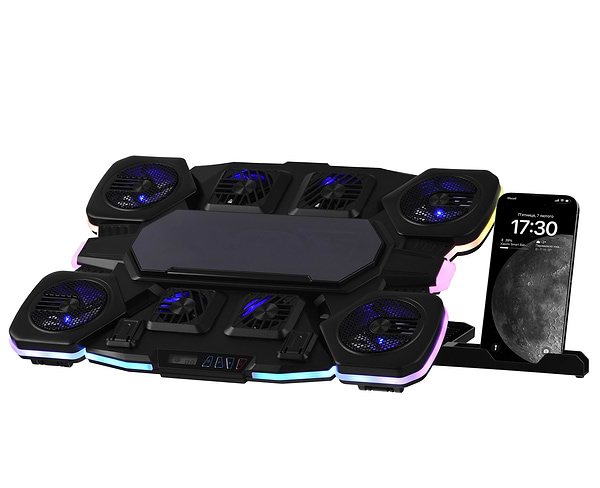 Фото - Подставка под ноутбук охлаждающая 2E Gaming 2E-CPG-012 Black