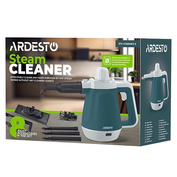 Фото - Уценка - Пароочиститель Ardesto STC-C1200W3-5
