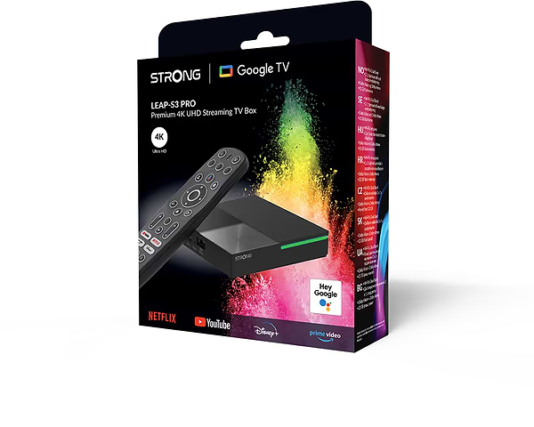 Фото - Стационарный медиаплеер Strong Android TV box LEAP-S3 PRO