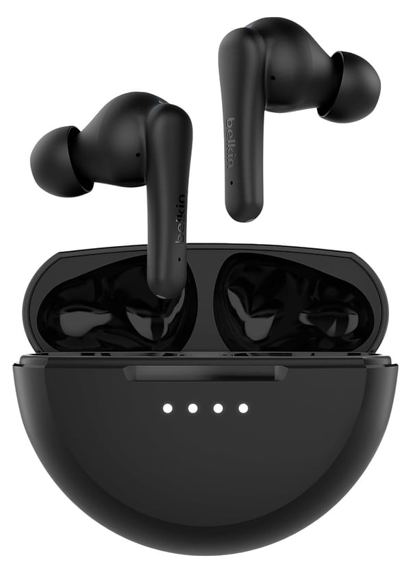 Фото - Наушники вкладыши беспроводные TWS Belkin Soundform Rhythm True Wireless Black (AUC012BTBK)