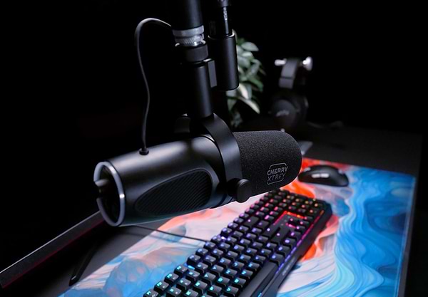 Фото - Мікрофон вокальний провідний Xtrfy CHERRYNGALE X (CX-NGALE-X-RGB-BLACK)