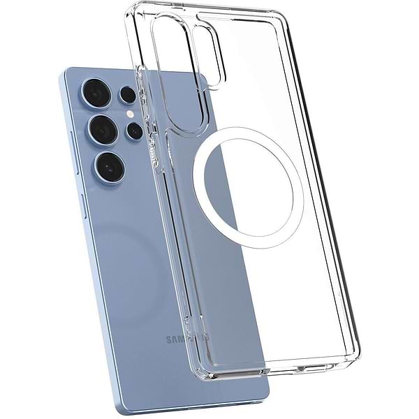 Фото - Чехол для смартфона Spigen for Samsung Galaxy S25 Ultra Ultra Hybrid MagFit Clear White (ACS08956)