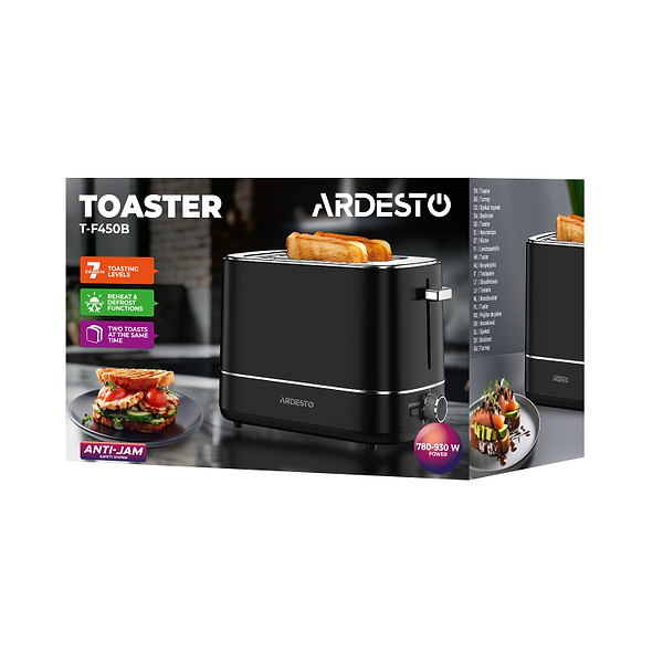 Фото - Тостер Ardesto T-F450B