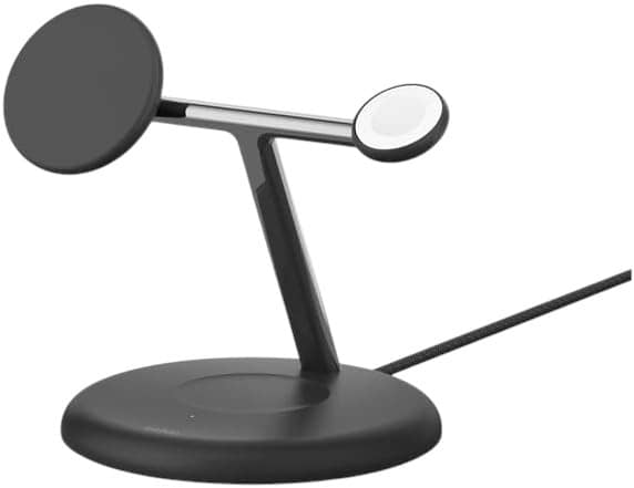 Беспроводное зарядное устройство Belkin 3в1 Magnetic Adjustable Pad Qi2 15Вт Black (WIZ023VFBK)
