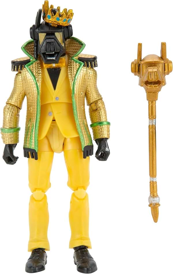 Фото - Колекційна фігурка Fortnite Solo Mode Y0nd3r - Solid Gold, 10 см (FNT1014)