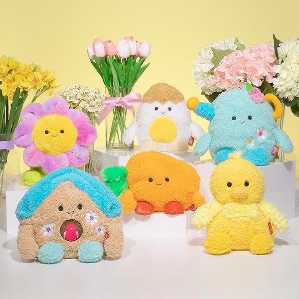 Фото - Мягкая игрушка Bum Bumz SpringBumz Яйцо Итон 19 см (RBBZ00101)