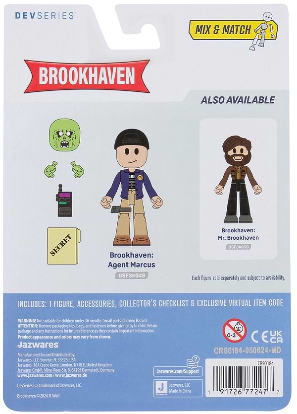 Фото - Коллекционная фигурка DevSeries Core Figures Brookhaven: Agent Marcus (CRS0184)