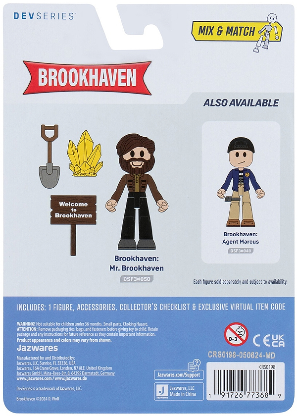 Фото - Колекційна фігурка DevSeries Core Figures Brookhaven: Mr. Brookhaven (CRS0198)