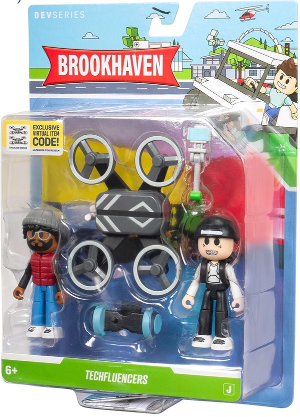 Фото - Набір ігрових фігурок DevSeries Game Pack Brookhaven: Techfluencers (CRS0121)