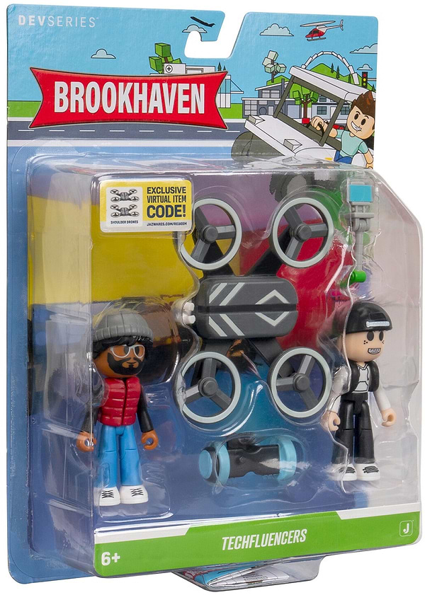 Фото - Набір ігрових фігурок DevSeries Game Pack Brookhaven: Techfluencers (CRS0121)