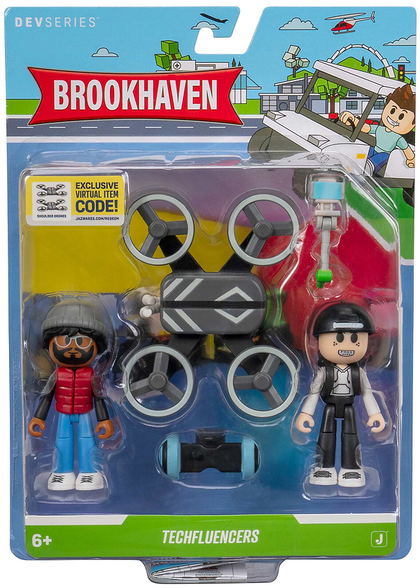 Фото - Набір ігрових фігурок DevSeries Game Pack Brookhaven: Techfluencers (CRS0121)
