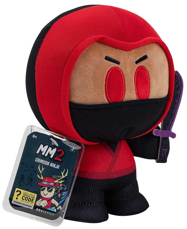 Фото - М'яка іграшка DevSeries Collector Plush Murder Mystery 2: Crimson Ninja (CRS0020)
