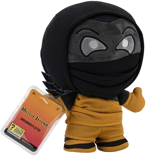 Фото - М'яка іграшка DevSeries Collector Plush Muscle Legends: Underworld Lifter 20 см (CRS0101)