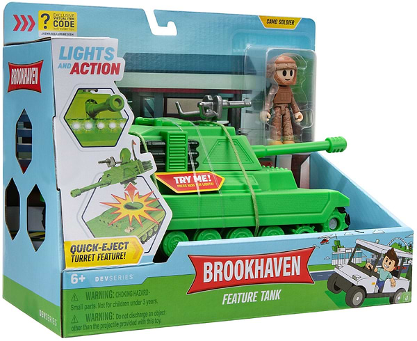Фото - Набор игровых фигурок DevSeries Feature Vehicle Brookhaven: Tank (CRS0056)