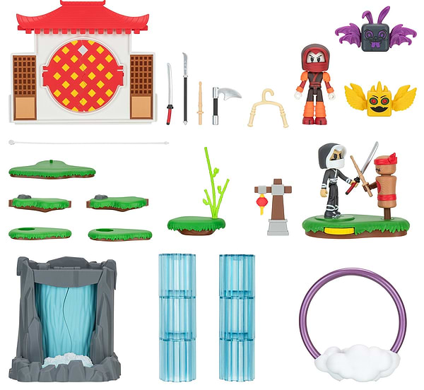 Фото - Набор игровых фигурок DevSeries Environmental Set Ninja Legends: Ninja Legends Valley (CRS0063)