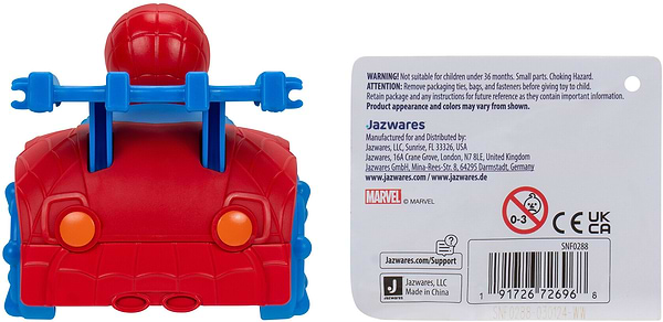 Фото - Наземна спецтехніка Spidey Little Vehicle Web Dart Zoomers Спайді (SNF0288)