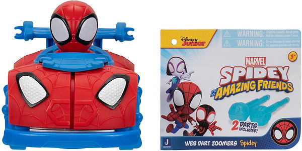 Фото - Наземна спецтехніка Spidey Little Vehicle Web Dart Zoomers Спайді (SNF0288)
