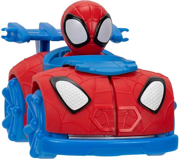 Фото - Наземна спецтехніка Spidey Little Vehicle Web Dart Zoomers Спайді (SNF0288)