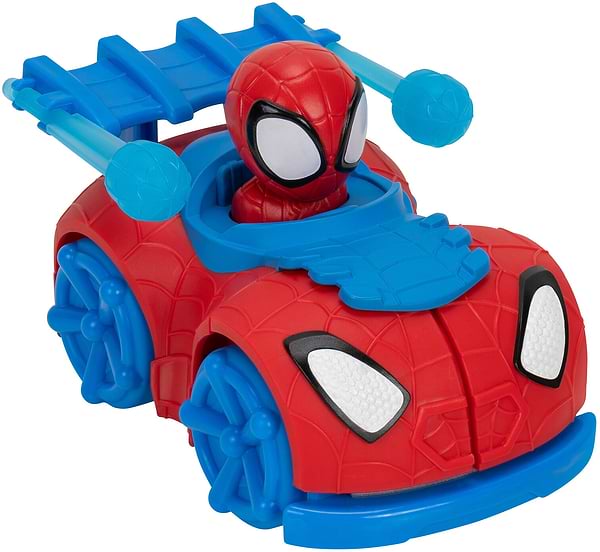 Фото - Наземна спецтехніка Spidey Little Vehicle Web Dart Zoomers Спайді (SNF0288)