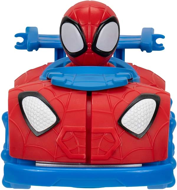 Фото - Наземна спецтехніка Spidey Little Vehicle Web Dart Zoomers Спайді (SNF0288)