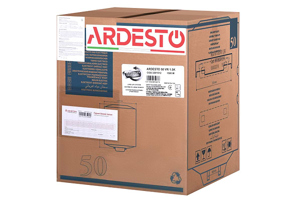 Фото - Водонагрівач Ardesto NEU NTS 50 V 1.5K EU2