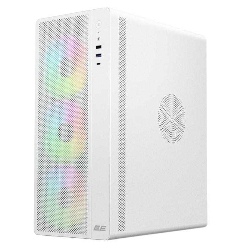 Корпус 2E GAMING Credo Plus V510W без БЖ White (2E-V510W)