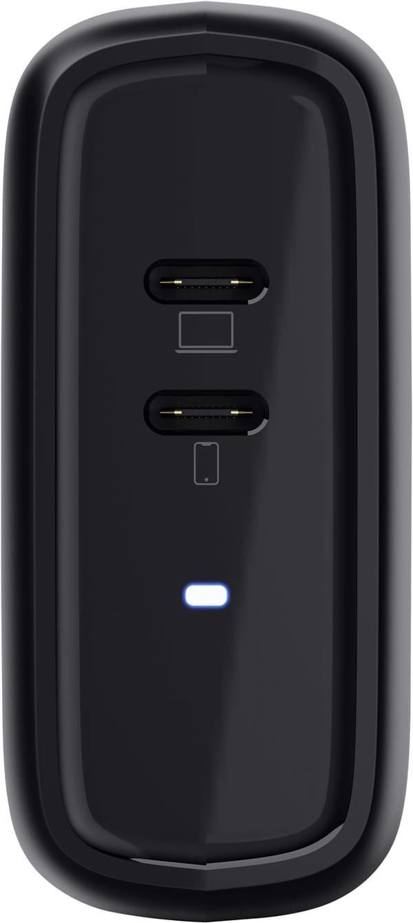Фото - Мережевий зарядний пристрій Trust Maxo 65W 2xUSB-C PD (25380)