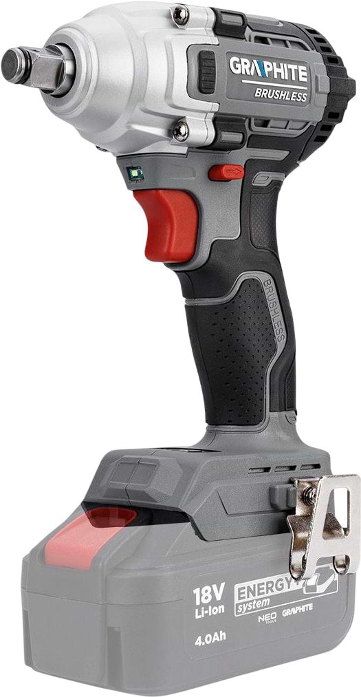 Гайковерт аккумуляторный GRAPHITE Energy+ без АКБ и ЗУ (58G028-1)
