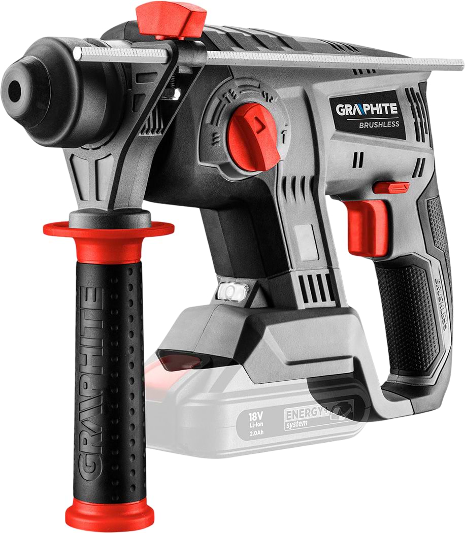 Перфоратор GRAPHITE Energy+ SDS-plus без АКБ и ЗУ (58G027)
