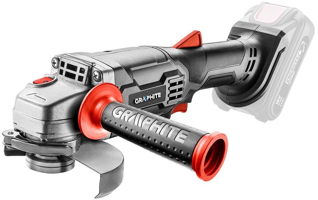 Болгарка GRAPHITE Energy+ без АКБ та ЗП (58GE130)