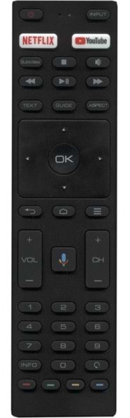 Пульт ДУ универсальный KIVI RC-10 Bluetooth Black