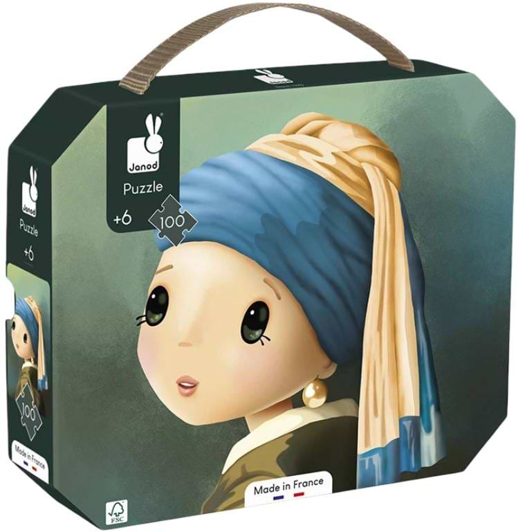 Пазли (5-7 років) Janod за мотивами Вермеєра 100 ел. (J02551)