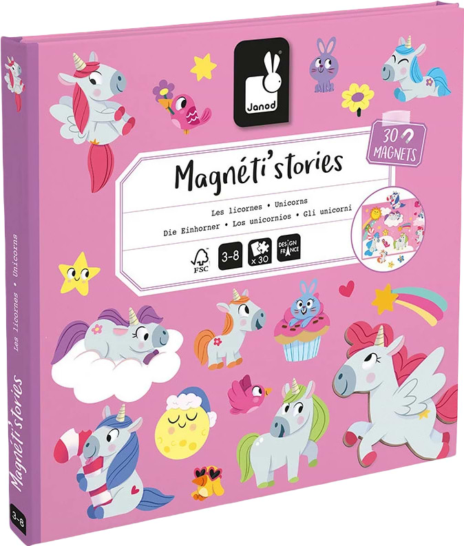 Настольная игра (3-4 года) Janod Единорожки 30 эл. (J05452)