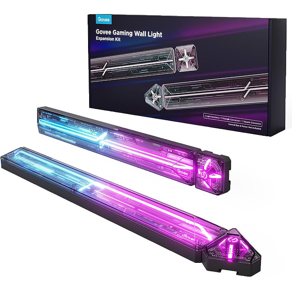 Фото - Світлодіодний світильник Govee H1063 Gaming Wall light Expansion Kit 2 шт. (H10630A5)