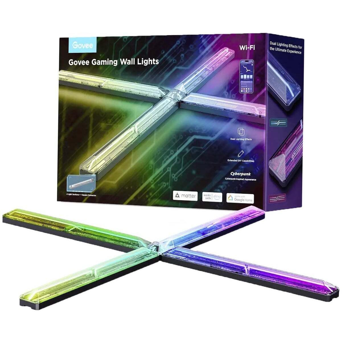 Светодиодный светильник Govee H6063 Gaming Wall light Evangelion 8 шт. (H6063312)