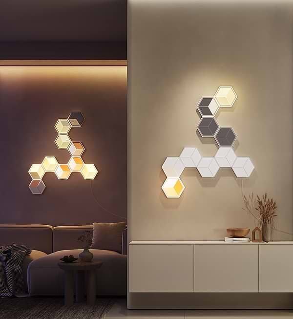 Фото - Светодиодный светильник Govee H106A Glide Hexagon Light Panels Ultra expansion pack (H106A007-OF-EU)