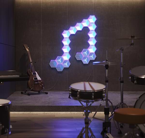 Фото - Светодиодный светильник Govee H106A Glide Hexagon Light Panels Ultra expansion pack (H106A007-OF-EU)