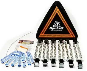 Ланцюг протибуксувальний Poputchik R13-R17 6 шт. (22-005)