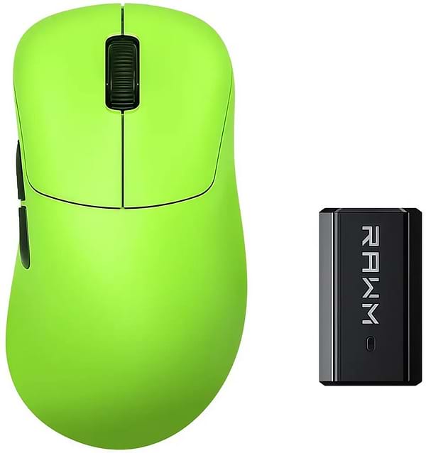 Фото - Миша бездротова ігрова RAWM ER21PRO.green