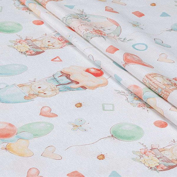 Фото - Комплект постельного белья детский Home Line поплин СОВУШКИ 112х147 см нав. 40х60 (193171)