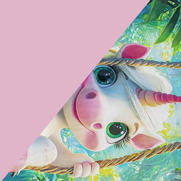 Фото - Комплект постельного белья детский Home Line поплин Единорог в Джунглях 112х147 см нав. 40х60 (193168)