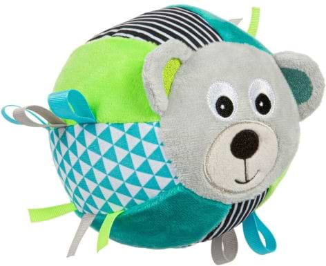 М'ячик для малюка Canpol babies Bears з дзвіночком (68/074_grey) - Фото 1