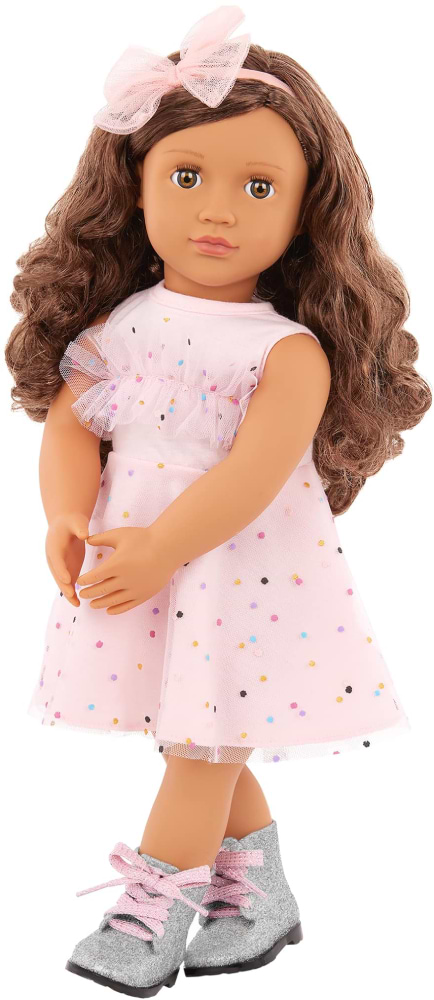 Фото - Одяг та аксесуари для ляльки Our Generation Сукня з чоботами (BD30535Z)