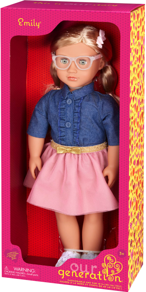 Фото - Лялька Our Generation Емілі в джинсовій сорочці 46 см (BD31475Z)